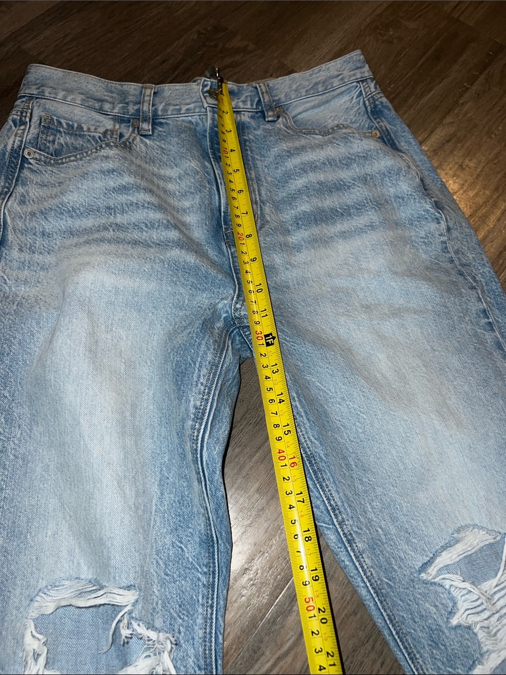 American Eagle, Mom Jean sz 8 short nwt - Picture 5 of 6